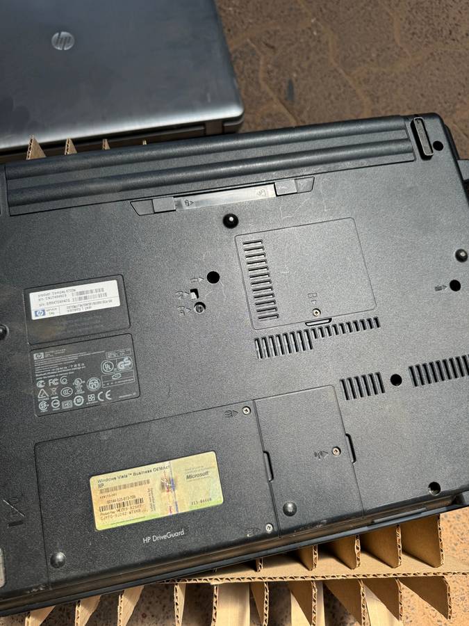 Two HP laptops