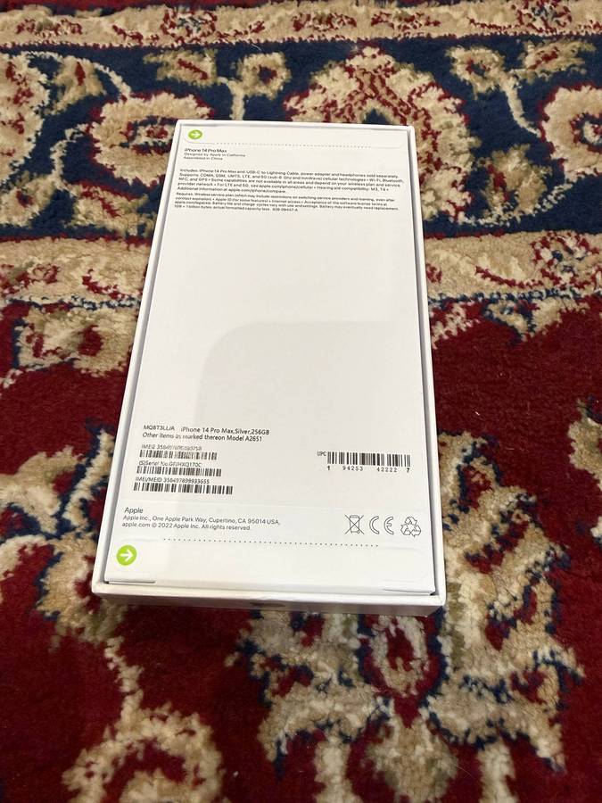 iPhone 14 Pro Max 256GB Sealed
