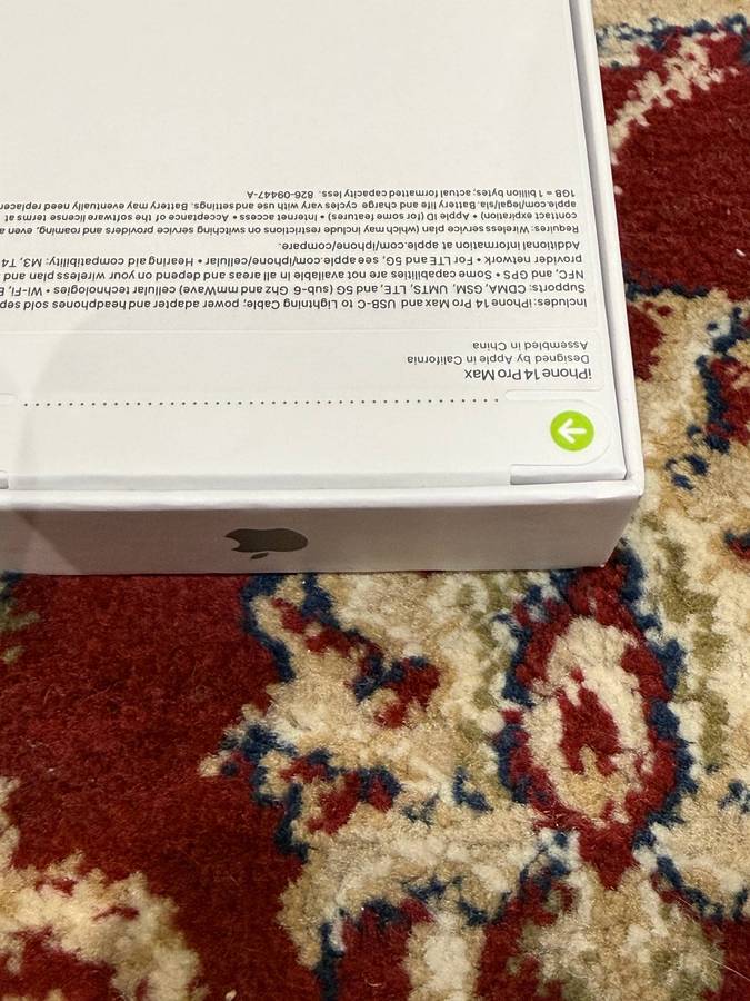 iPhone 14 Pro Max 256GB Sealed