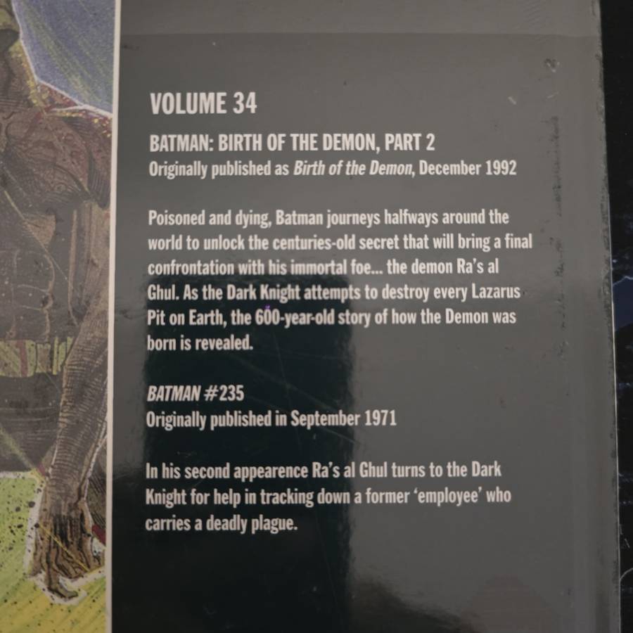 Batman: Birth of the Demon Part 2 (DC Comics Graphic Novel Collection #34)