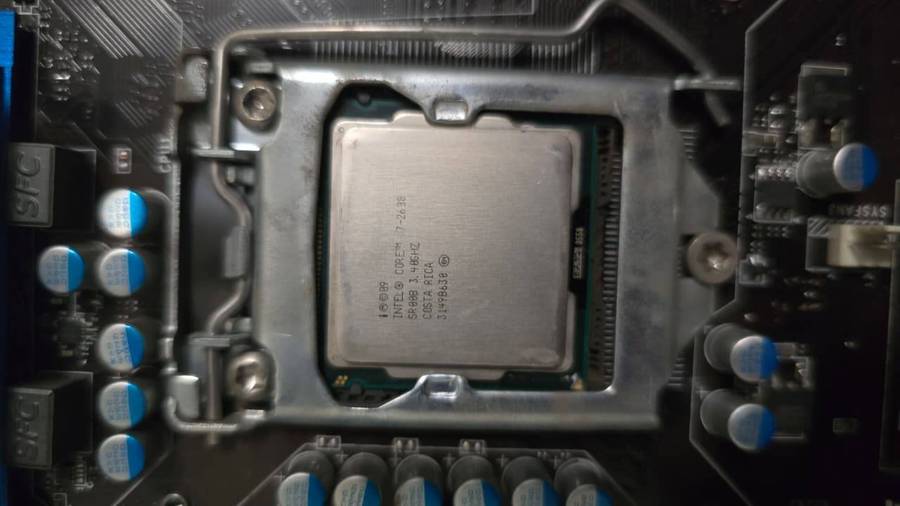 MSI Z77A-G43 Gaming Motherboard + Intel i7-2600 CPU + CPU Fan