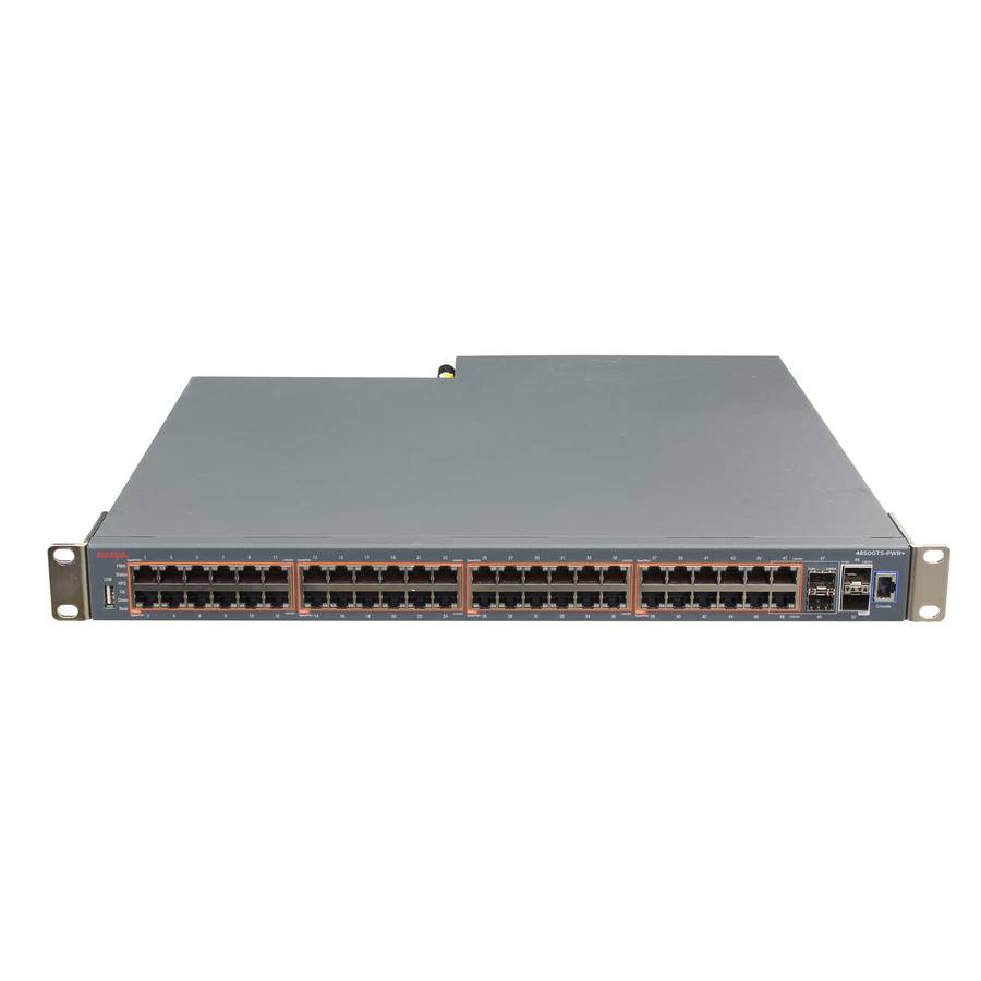 Avaya 4850GTS-PWR+ 48 Port Ethernet Switch | Nortel / Avaya / Extreme 48 Port Switch - Second Hand