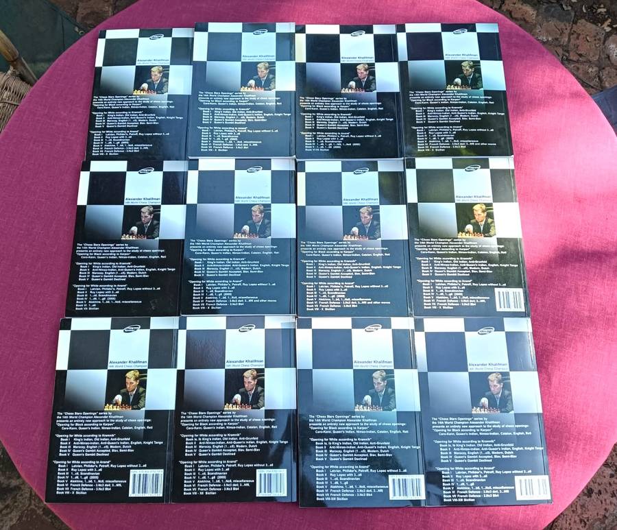 "Vishy" Anand (5 x Chess World Champion) 12 Volume Chess Opening Repertoire for White with 1e4