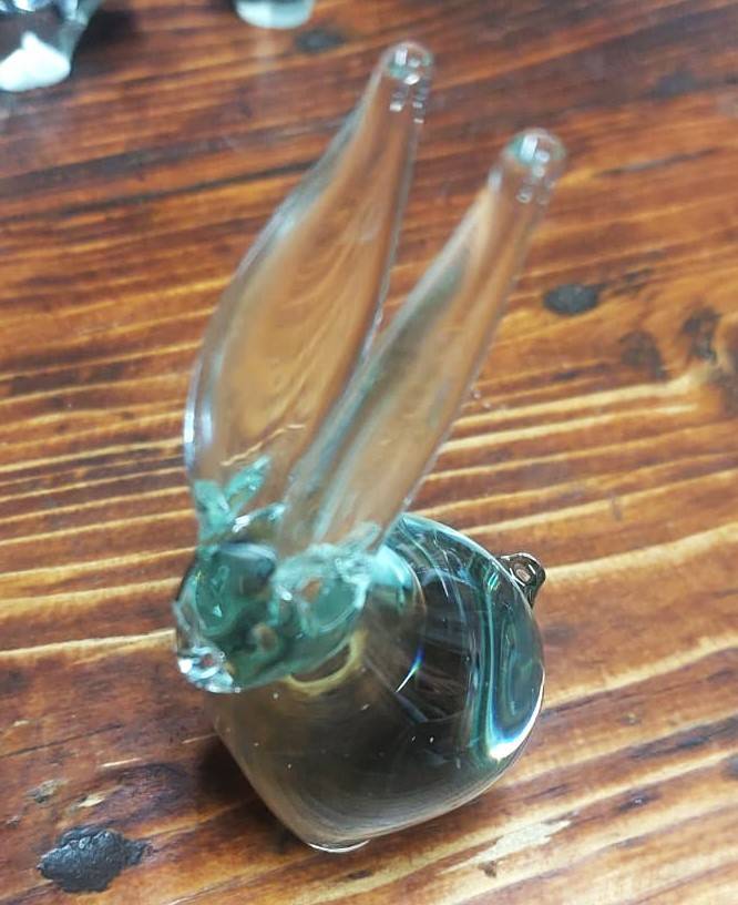 Large Group of 14 Ngwenya Glass Animals: Uncommon Rabbit, Whale, Squirrel, Pengiun, Crocodile etc