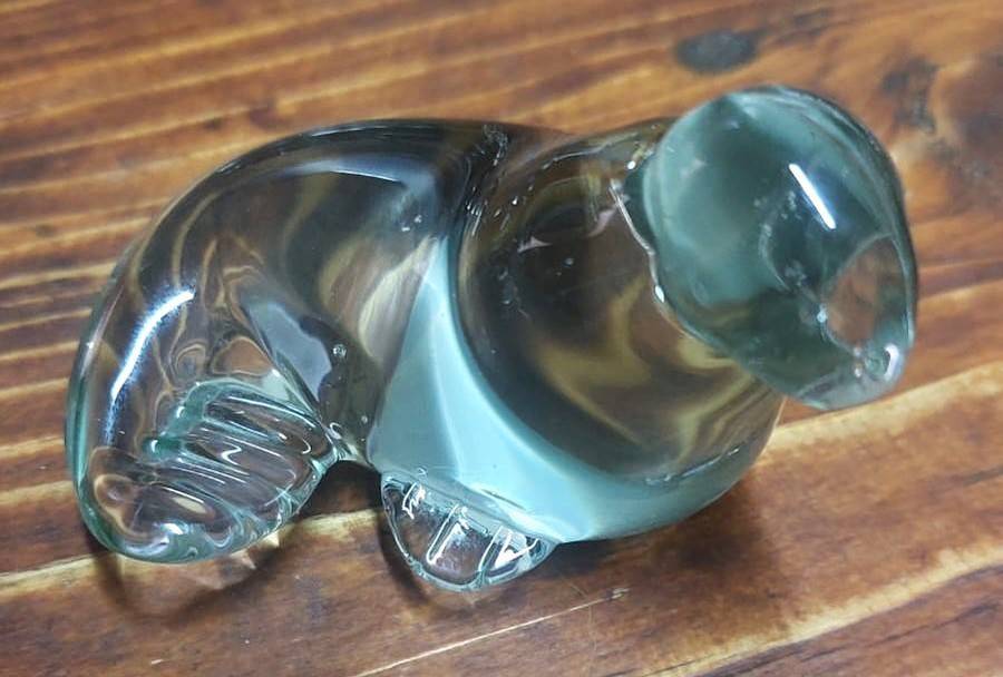 Large Group of 14 Ngwenya Glass Animals: Uncommon Rabbit, Whale, Squirrel, Pengiun, Crocodile etc
