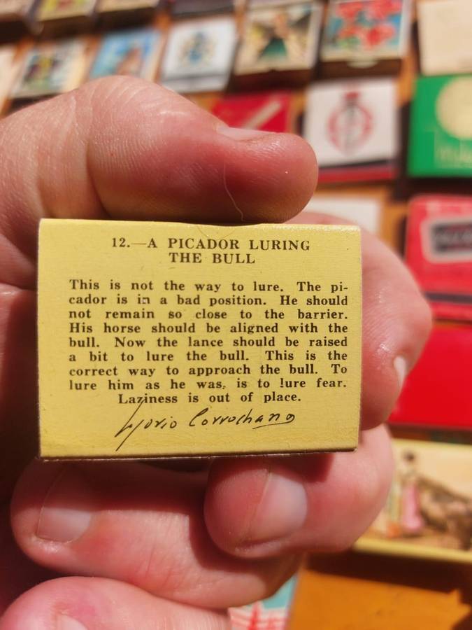 Vintage Matchbook and Matchbox Collection (78 Match books/boxes) in an old Bay of Naples Tin