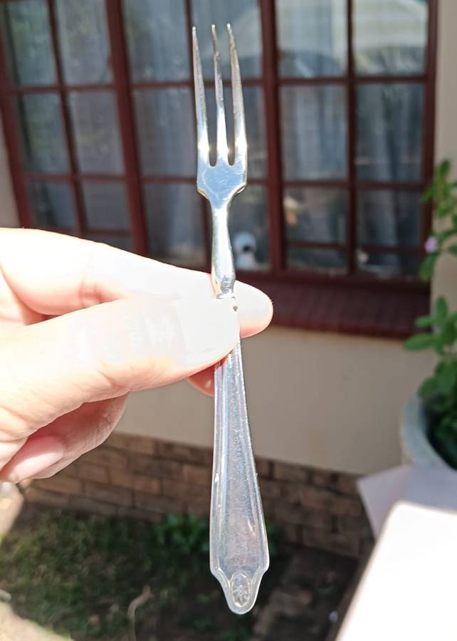 Wonderful Old English 12 Piece Bedford Plate EPNS Cutlery Set in Original Faux Snakeskin Hinged Box