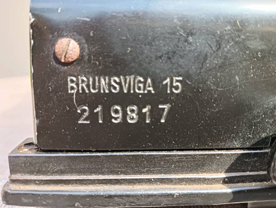 Vintage 1947 Brunsviga 15 German Mechanical Calculator One of only 7470 produced! Still Working!