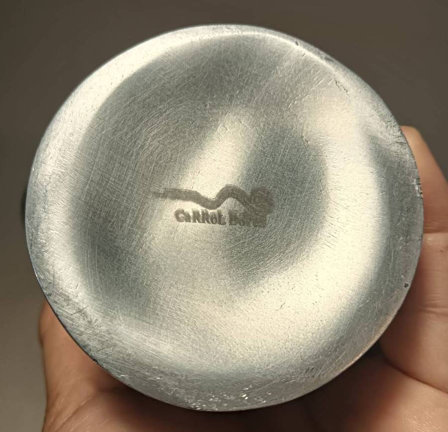 Carrol Boyes (SA 1954-2019) Iconic Coil Handle Aluminium Water Jug Large 30cm High