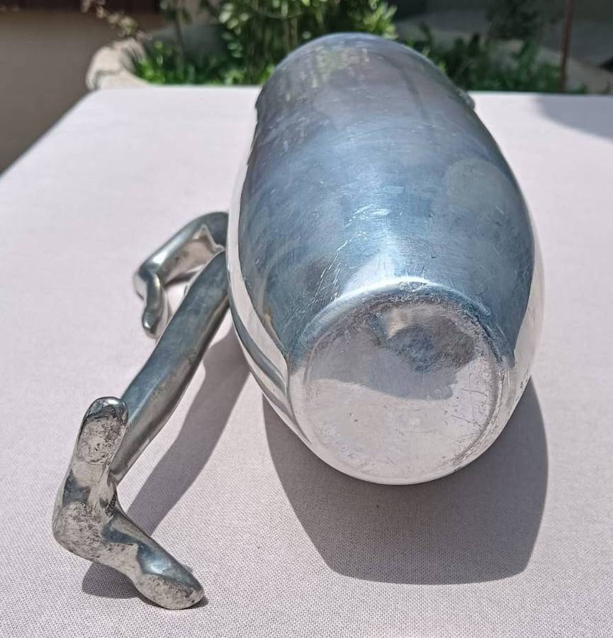 Carrol Boyes (SA 1954-2019) "Man" Figural Human Body Handle Water Jug "Her Favourite Piece" 1.5L