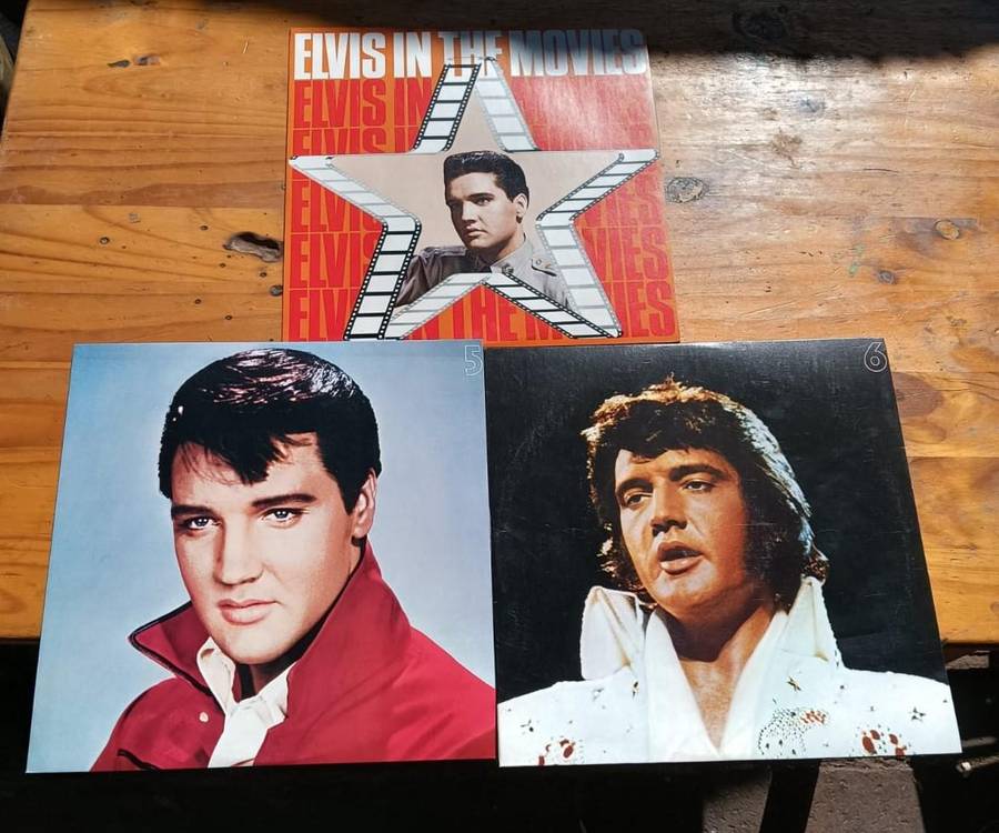 Elvis Presley Greatest Hits 7 Vinyl Record Boxed Set Good Condition
