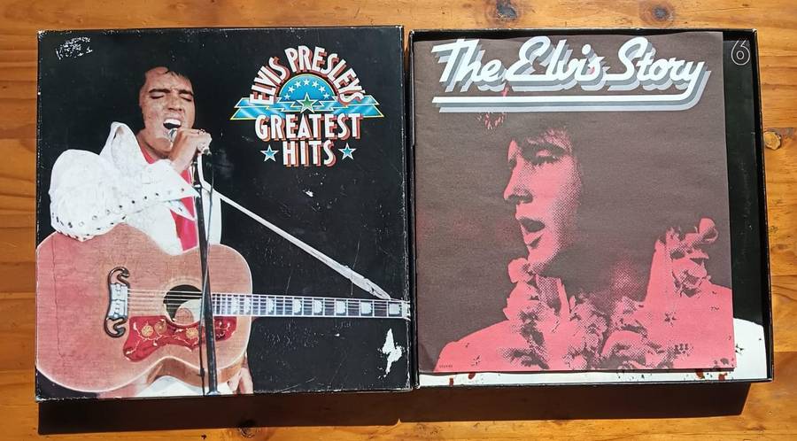 Elvis Presley Greatest Hits 7 Vinyl Record Boxed Set Good Condition