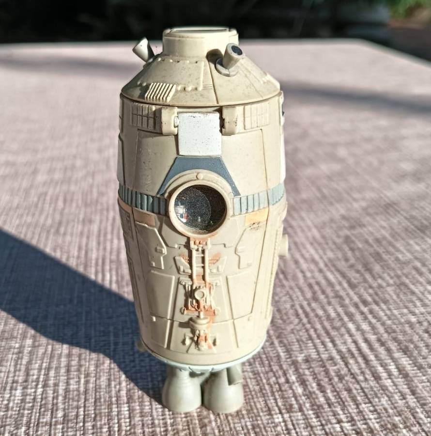 Star Wars 1996 Galoob Action Fleet Droid Escape Pod with R2-D2   8th of 8 Star Wars Vehicles on Auc