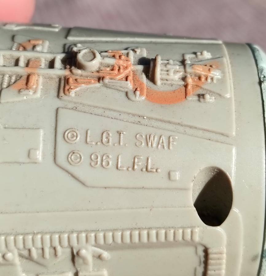 Star Wars 1996 Galoob Action Fleet Droid Escape Pod with R2-D2   8th of 8 Star Wars Vehicles on Auc