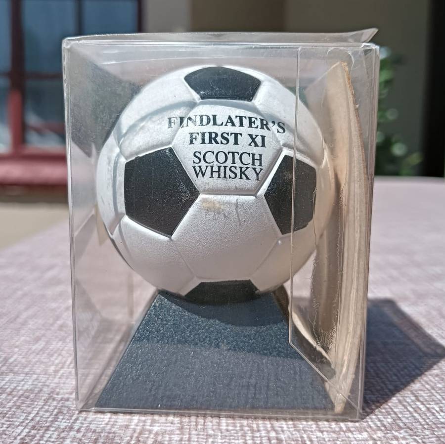 Findlaters First XI Blended Scotch Whisky Italy 1990 World Cup Final 50ml Football Miniature Full