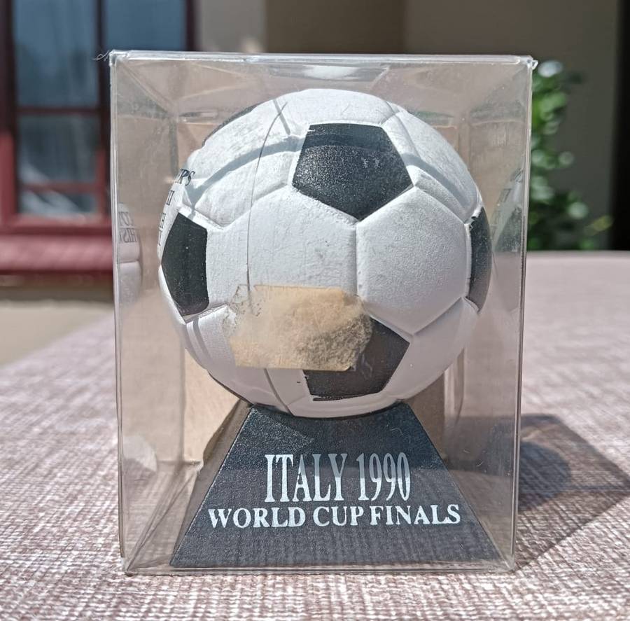 Findlaters First XI Blended Scotch Whisky Italy 1990 World Cup Final 50ml Football Miniature Full