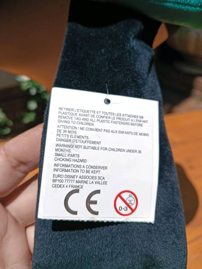 Goofy Goofy Wizard Hat Special 2012 Disneyland Paris 20th Anniversary  Adjustable Size