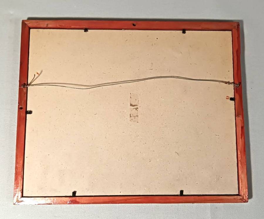 Hannes Harrs (1927-2006) Framed Colour Woodcut Print Abstract Giraffe Composition Signed Harrs 76