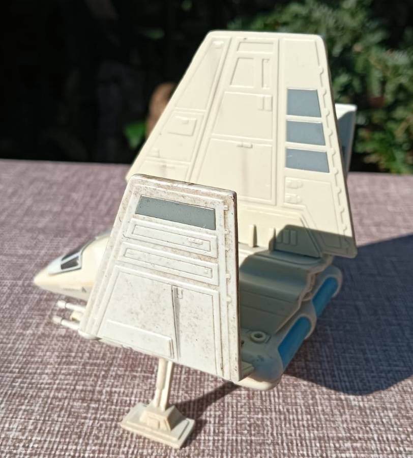 Star Wars 1995 Galoob Action Fleet Imperial Shuttle Tyderium with Han Solo and Chewbacca