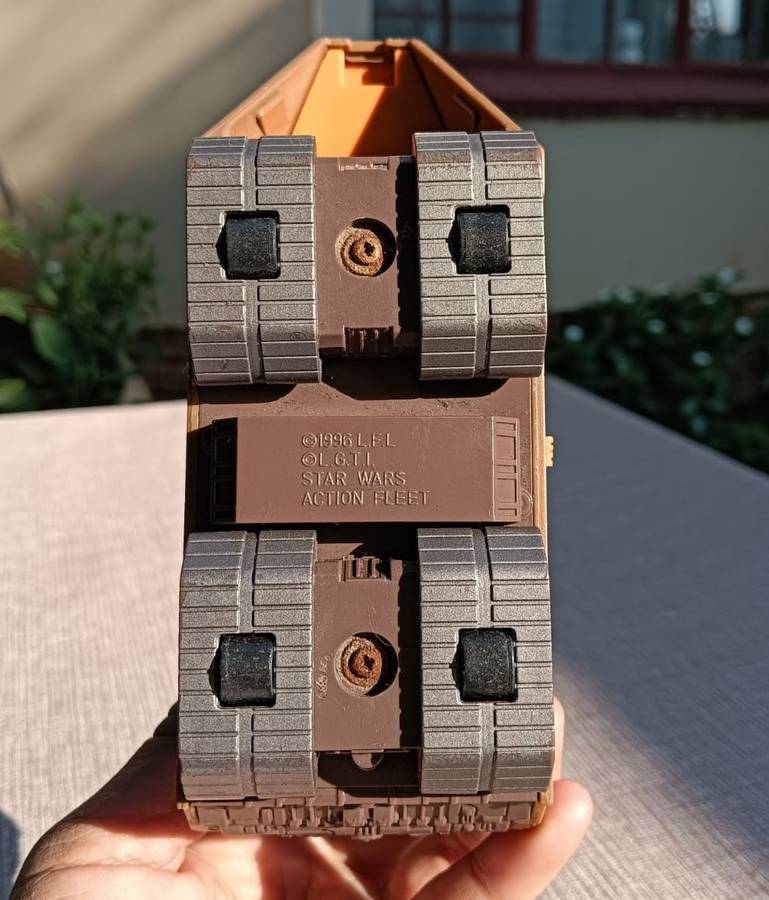 Star Wars 1996 Galoob Action Fleet Jawa Sandcrawler - 3rd of 8 Star Wars Vehicles on Auction