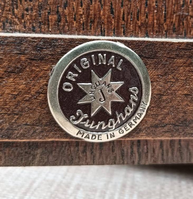 Junghans German Mantel Clock from 1938 - W278 Movement - Working! - Winding Key!