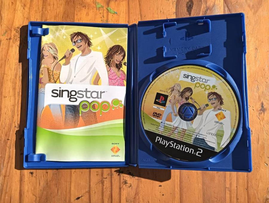 Five Singstar Sony Playstation 2 Karaoke Games