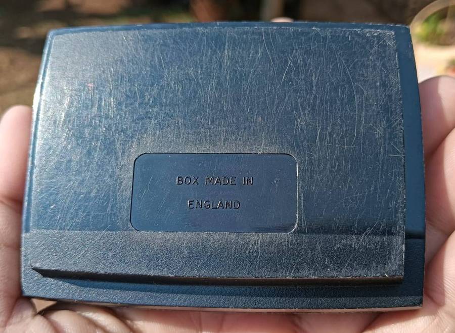 Ronson Butane Veraflame Lighter in Original Box by Appointment of Duke of Edinburgh  Vintage 1950s