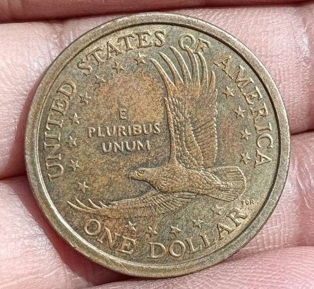 A RARE 2000-P SACAGAWEA GOLDEN DOLLAR $1 COIN
