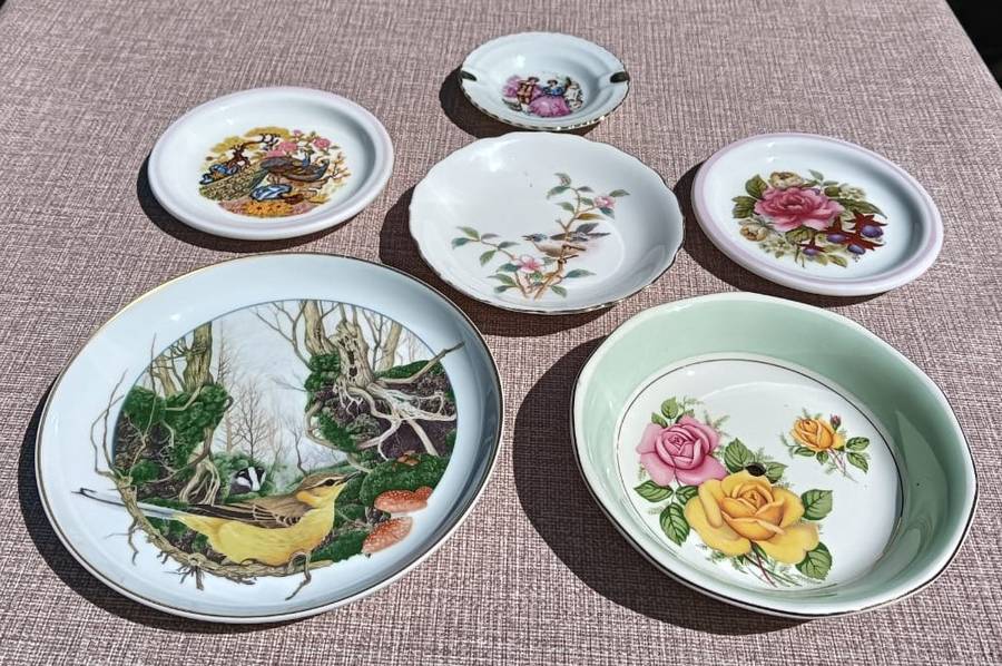 Arzberg Martin Camm 1983 Limited Edition Yellow Wagtail Plate Plus 5 more porcelain plates