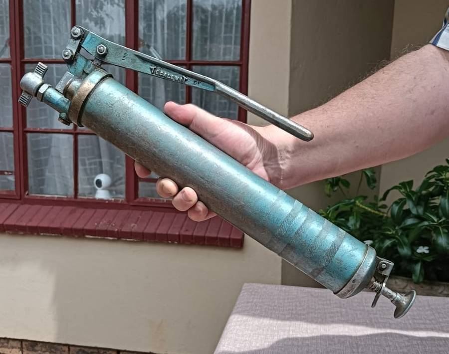 Awesome Tecalemit England Vintage 1950s Grease Gun Large 50cm Long