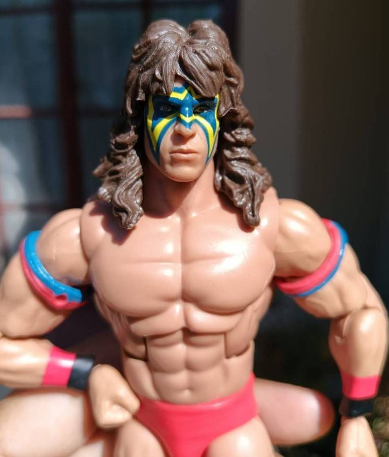 Mattel WWE Ultimate Warrior Elite Collection 2014 Action Figure 18cm High 22 Points of Articulation