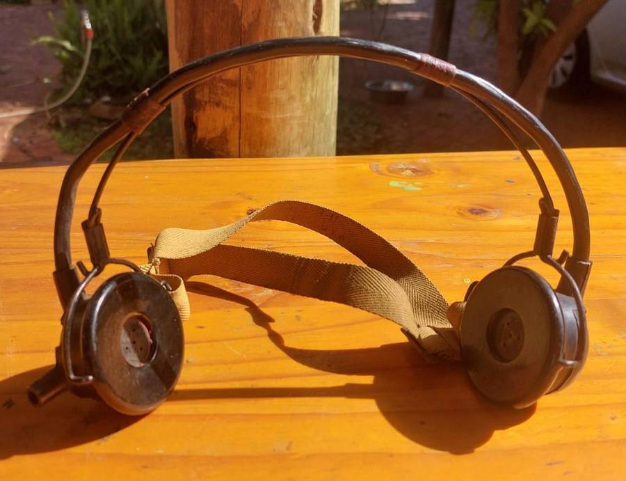 British WW2 I.T.E. NO. 1 MK II YA 7225 Radio Headphone