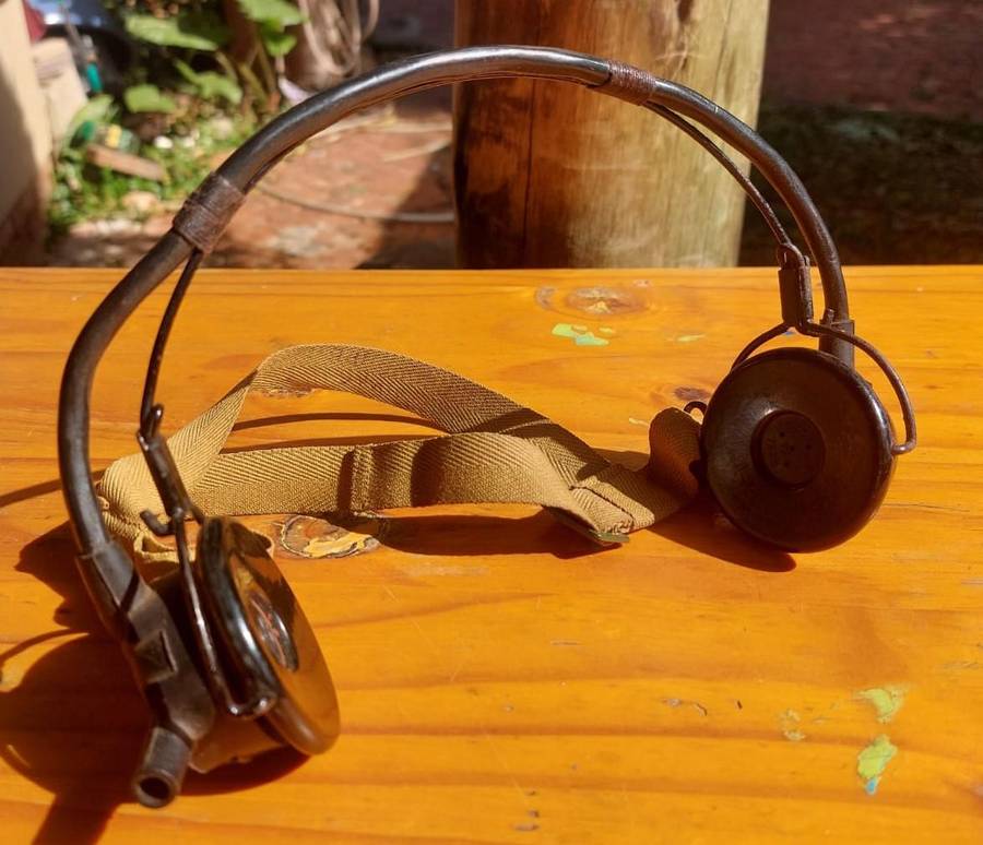 British WW2 I.T.E. NO. 1 MK II YA 7225 Radio Headphone