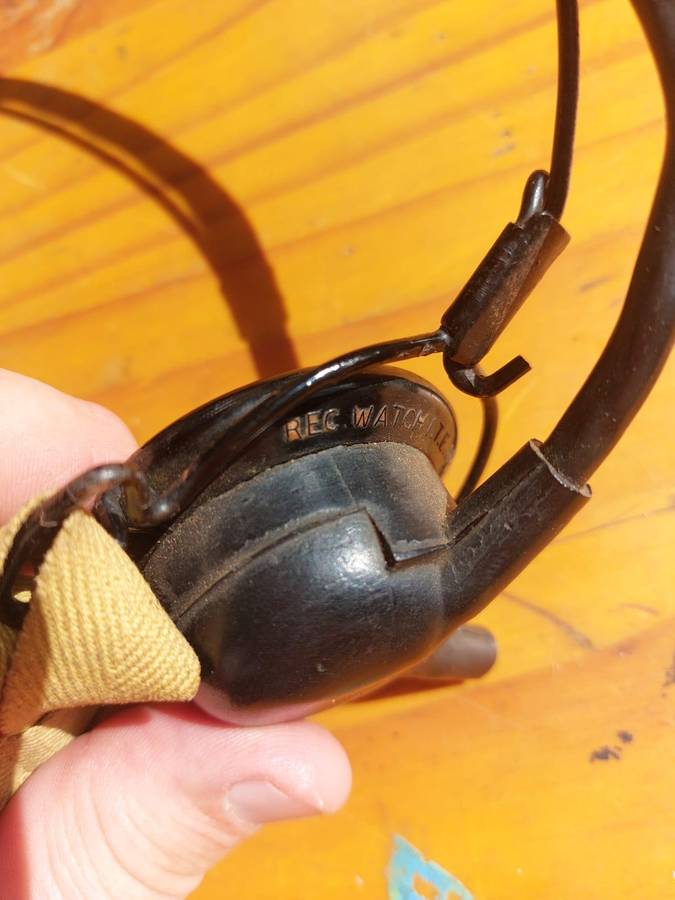 British WW2 I.T.E. NO. 1 MK II YA 7225 Radio Headphone