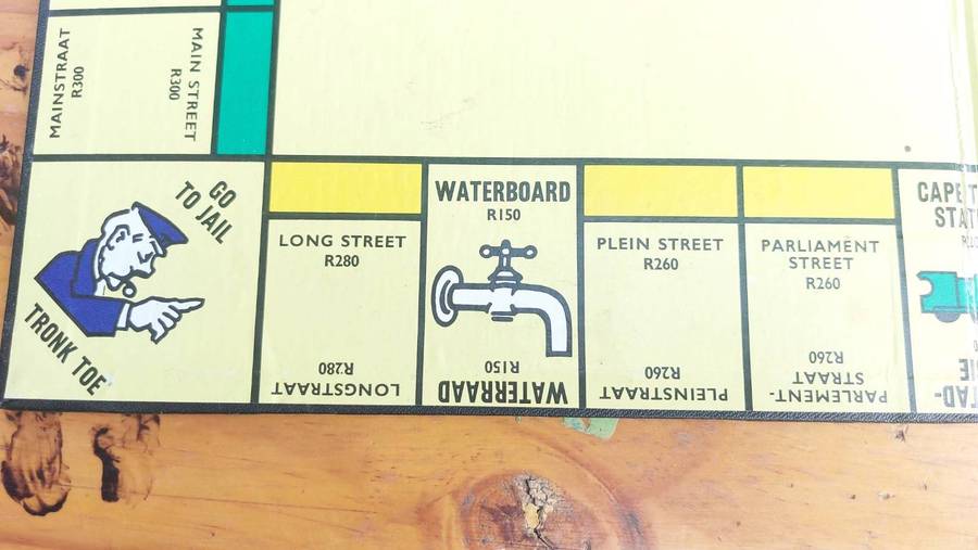 Waddington 1970s Monopoly Eng / Afr Made in SA Red Box Edition Complete