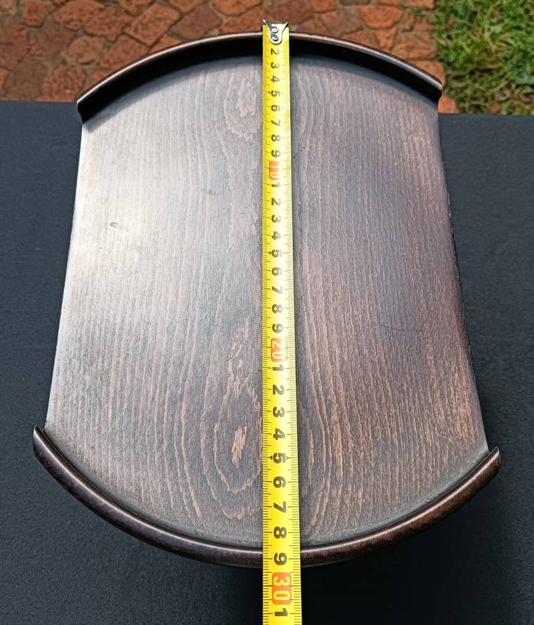 Wooden Cake or Cookbook or Planter Stand 22cm High 30cm Wide