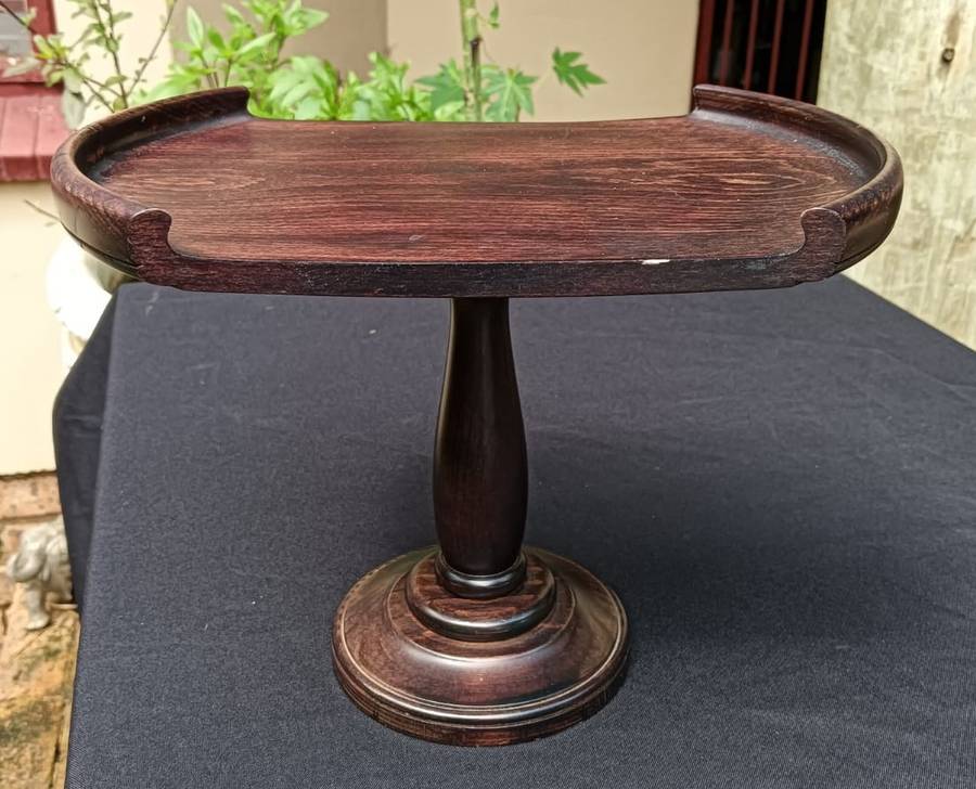 Wooden Cake or Cookbook or Planter Stand 22cm High 30cm Wide