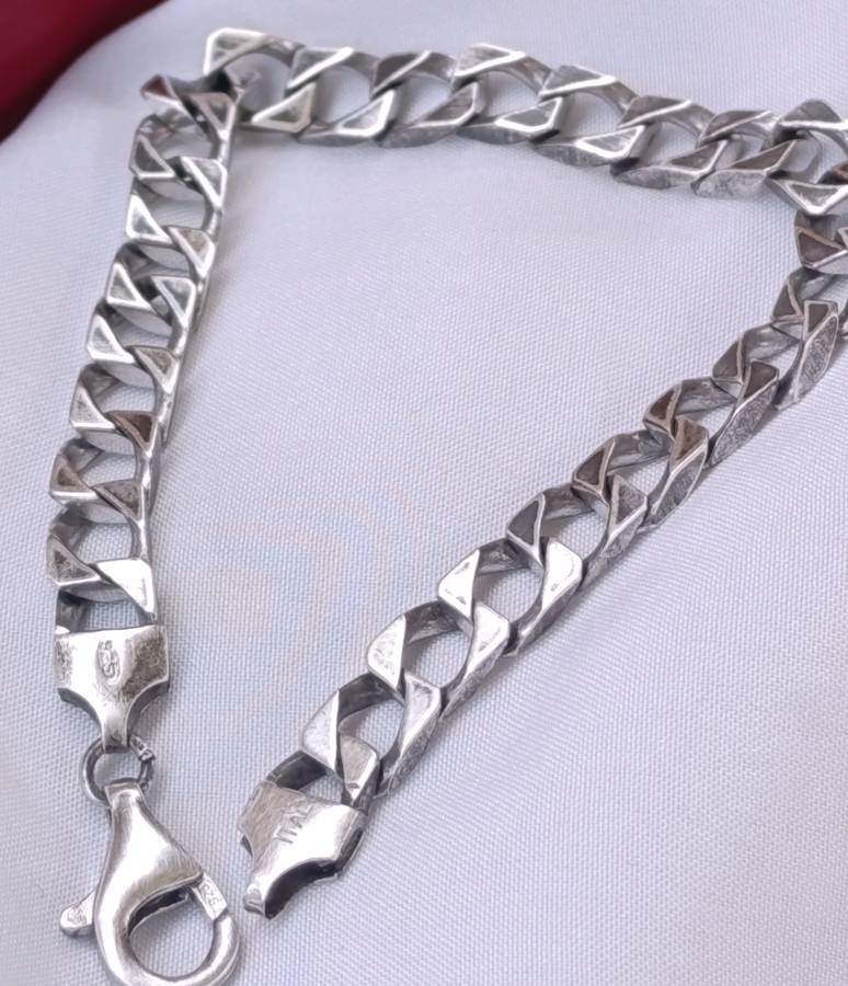 Sterling Silver 7MM Vintage Bracelet