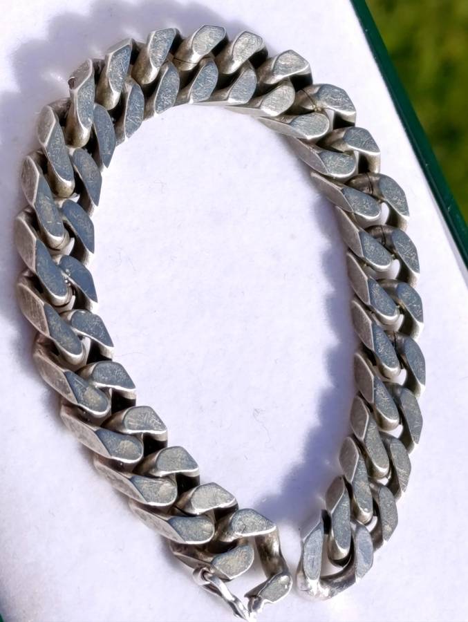 Solid Sterling British Hallmarked Bracelet