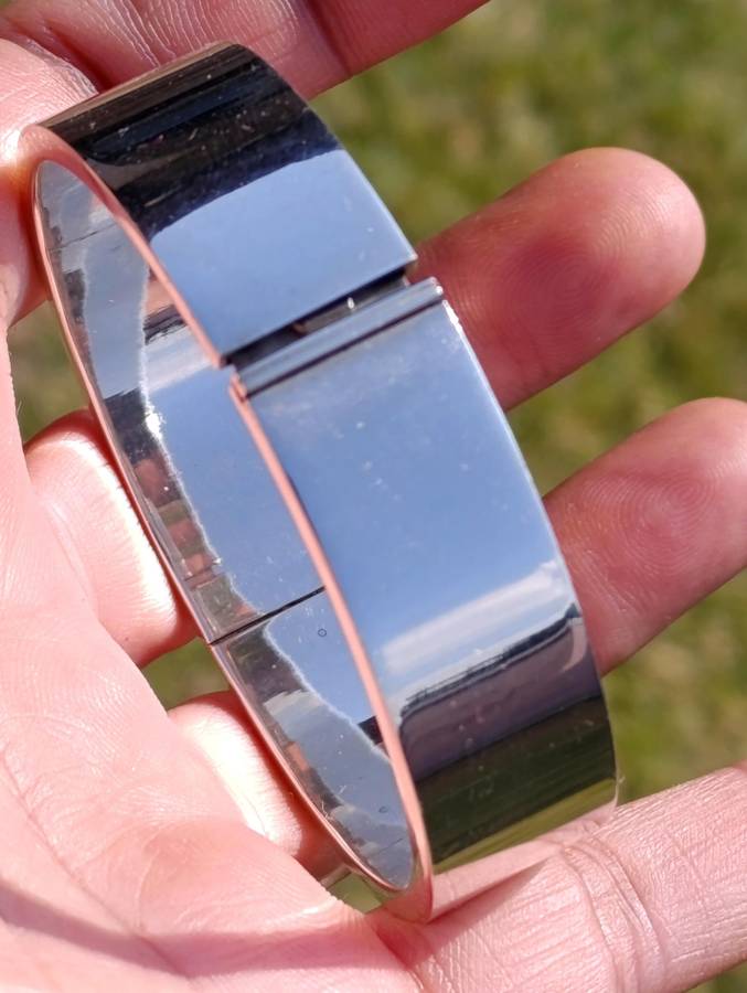 15MM Sterling Smooth Bangle