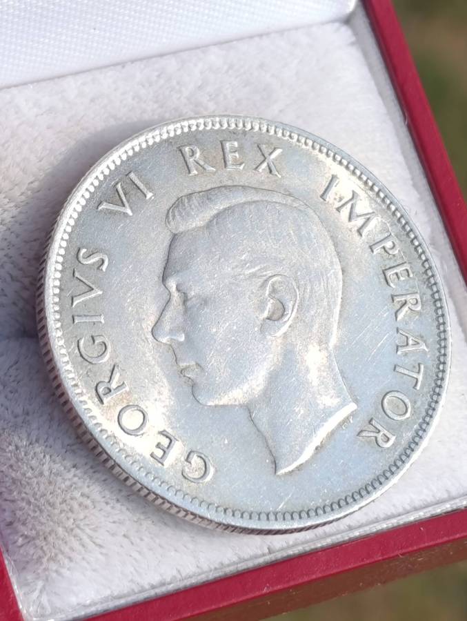 1941  SA Silver Two Half Shilling Coin