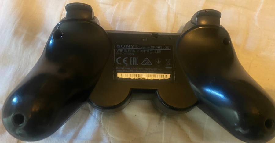 Original Sony Black Ps3 controller .