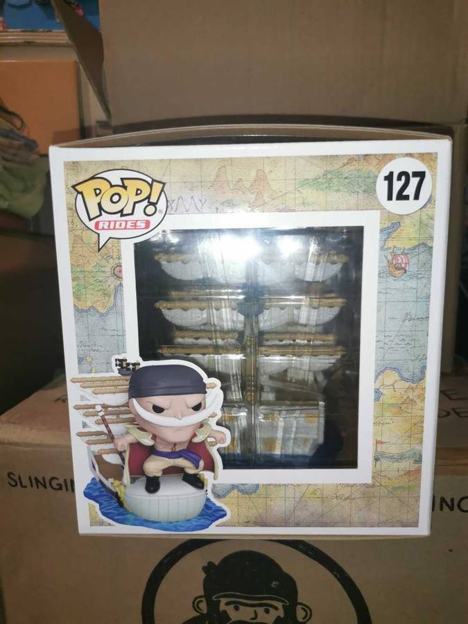 Whitebeard with Moby Dick One Piece Funko Pop exclusive ride