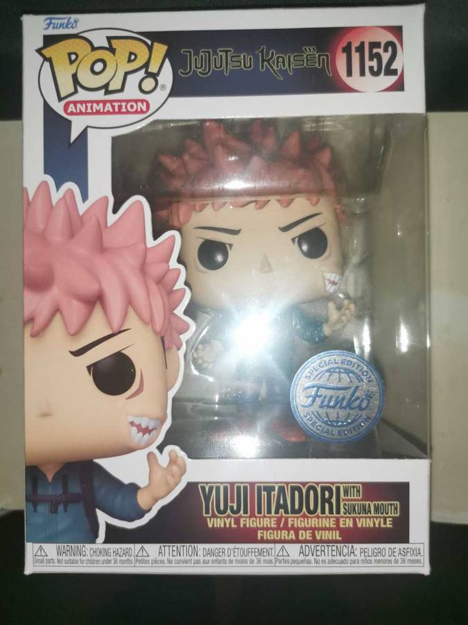 Yuji Itadori Sukuna Mouth Funko Pop Special Edition Jujutsu Kaisen