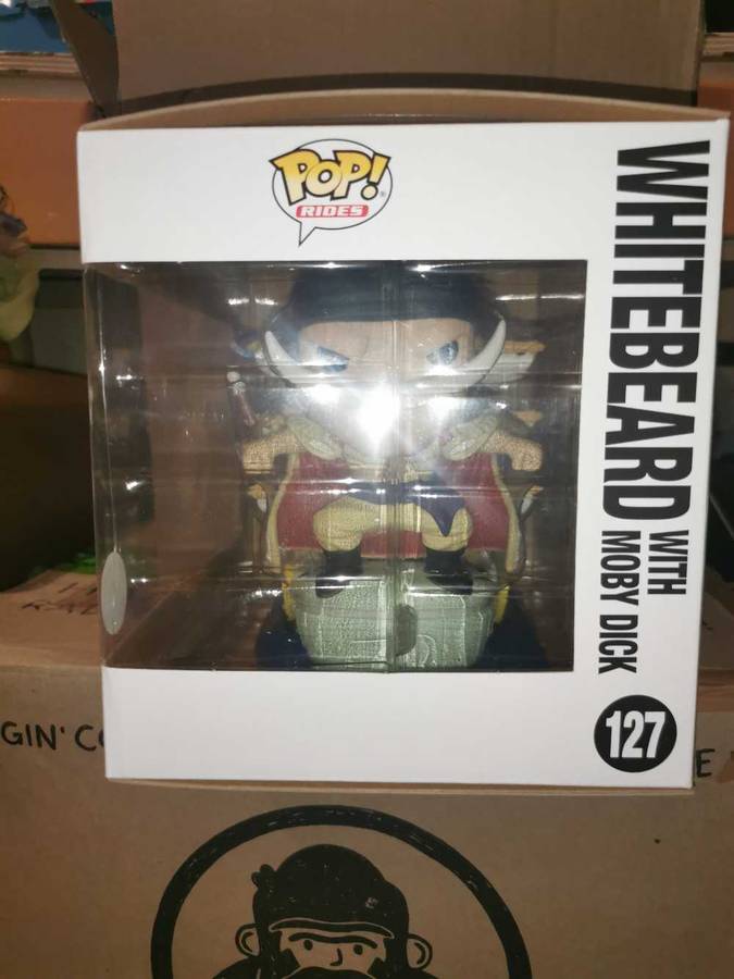 Whitebeard with Moby Dick One Piece Funko Pop exclusive ride