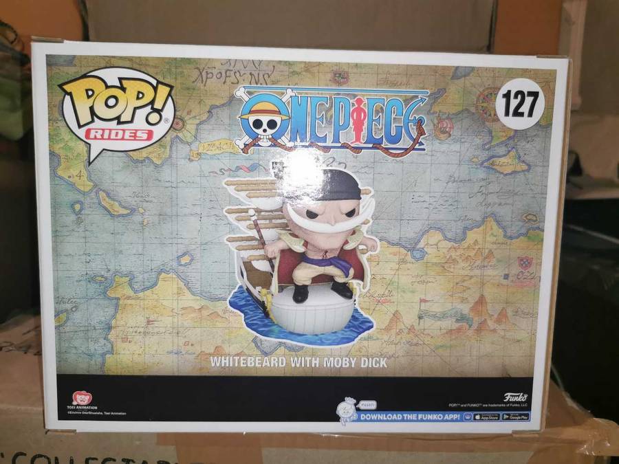 Whitebeard with Moby Dick One Piece Funko Pop exclusive ride