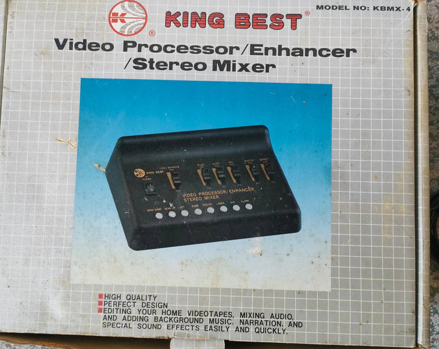 Video Processor/Enhancer/Stereo Mixer