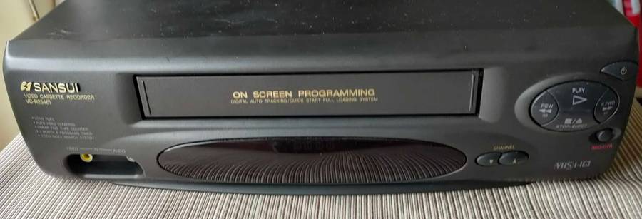 VHS Video Player ,Sansui