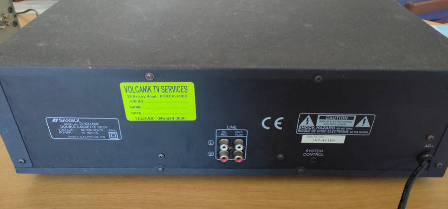 Double Tapedeck ,Sansui