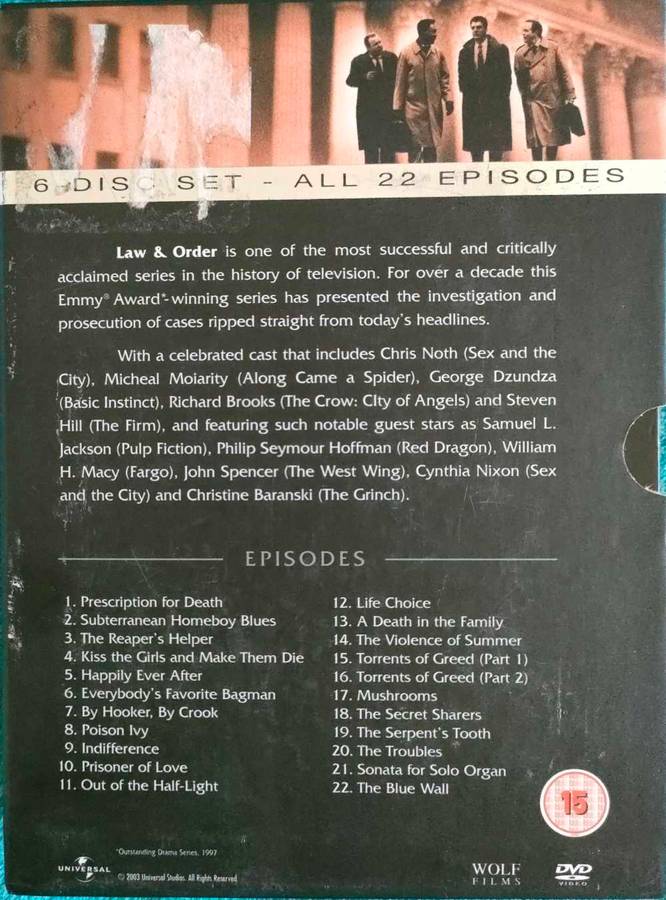 Law and Order Season One